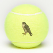 Wanderfalke Tennisballen (Achterkant)