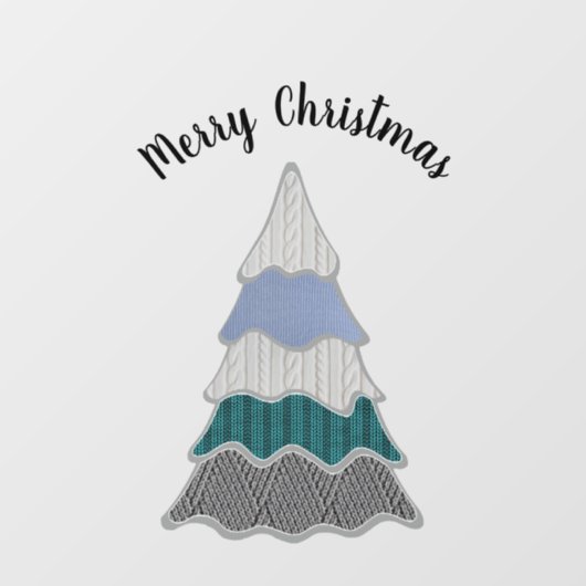 Wanderful Sweather Merry-kerstboom Raamsticker (Vel)