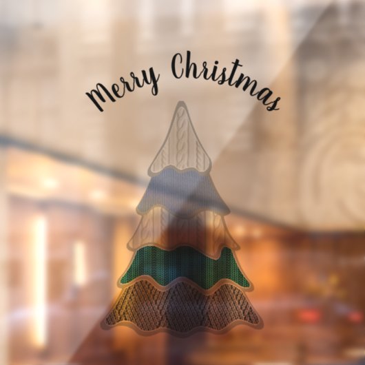 Wanderful Sweather Merry-kerstboom Raamsticker (Vel 2)