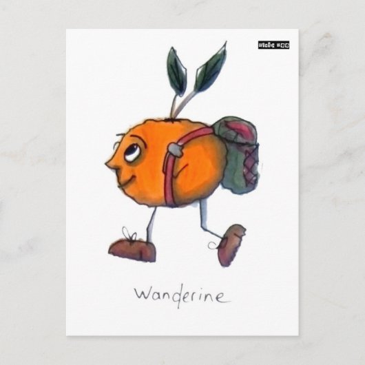 Wanderine Briefkaart (Voorkant)
