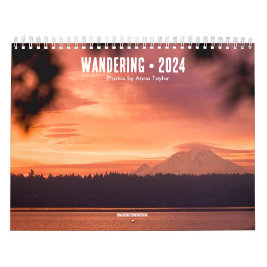 Wandering 2024 door Anna Taylor Kalender (4) (Hoes)
