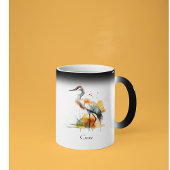 Wandering Crane, op maat Magische Mok