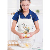 Wandering Crane, op maat Schort