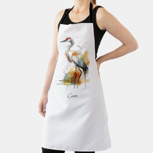 Wandering Crane, op maat Schort (Insitu)