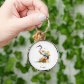 Wandering Crane, op maat Sleutelhanger (Hand)
