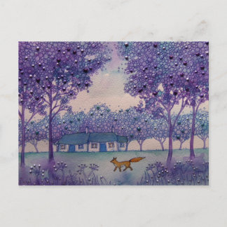 Wandering Fox Briefkaart