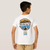 Wandering Fun Kinder Classic T-Shirt (Achterkant volledig)