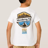 Wandering Fun Kinder Classic T-Shirt (Achterkant)