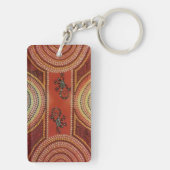 Wandering Geckos Sleutelhanger (achterkant)