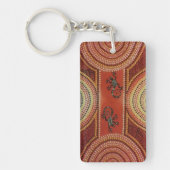 Wandering Geckos Sleutelhanger (Voorkant)