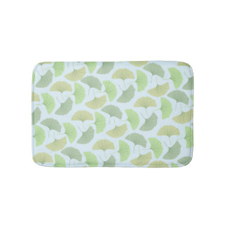 Wandering Green Ginkgo Bath Mat