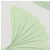 Wandering Green Ginkgo Stof (Close Up)