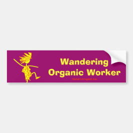 Wandering Organic Worker (WOOFER) Bumpersticker