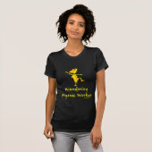 Wandering Organic Worker (WOOFER) T-shirt (Voorkant volledig)