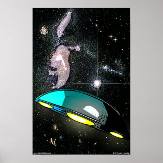 Wandering Saucer (Poster) Poster