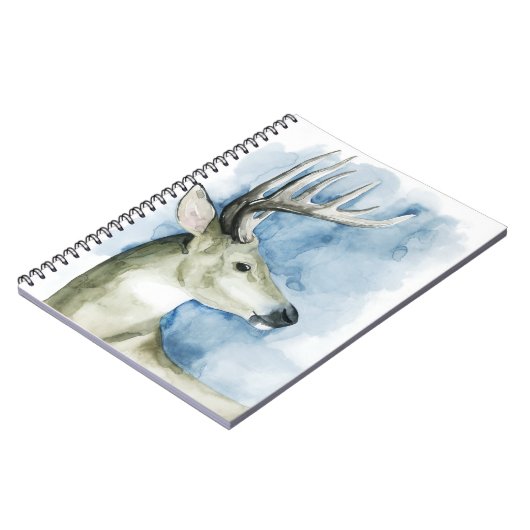 Wandering Stag - Waterverf Notitieboek (Linkerzijde)