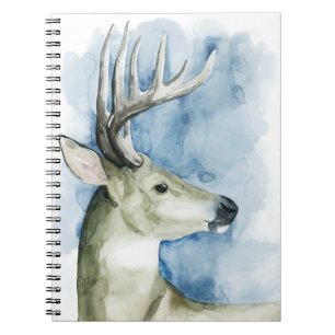 Wandering Stag - Waterverf Notitieboek