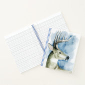 Wandering Stag - Waterverf Notitieboek (Binnen)