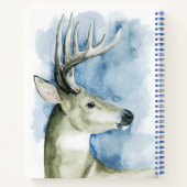 Wandering Stag - Waterverf Notitieboek (Achterkant)
