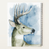 Wandering Stag - Waterverf Planner (Achterkant)