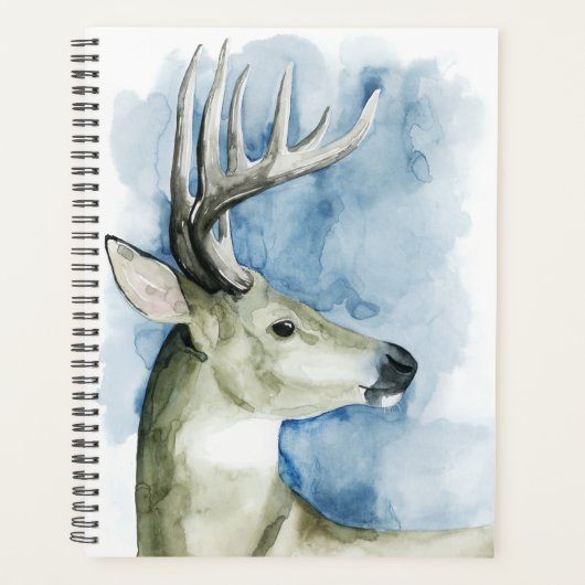 Wandering Stag - Waterverf Planner (Voorkant)