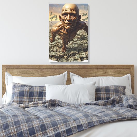 Wandering Through Life  Canvas Afdruk (Insitu (Slaapkamer))