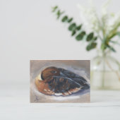 Wandering Whistling Duck aceo Art Card Visitekaartje (Staand voorkant)