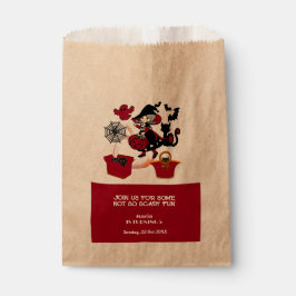 Wandering Witch Halloween Spider Web Kids Verjaard Bedankzakje