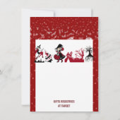 Wandering Witch Halloween Spider Web Kids Verjaard Kaart (Achterkant)