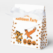 Wandering Witch Party Halloween Raven Birthday Fun Bedankdoosjes (Voorkant Zijde)
