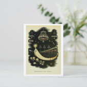 Wanderings of a Comet beroemd gemaakt door Grandvi Briefkaart (Staand voorkant)