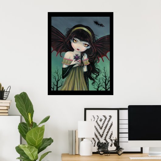 Wanderings Vampire Fairy Poster (Thuiskantoor)