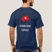 Wanderland Schweiz T-shirt (Achterkant)