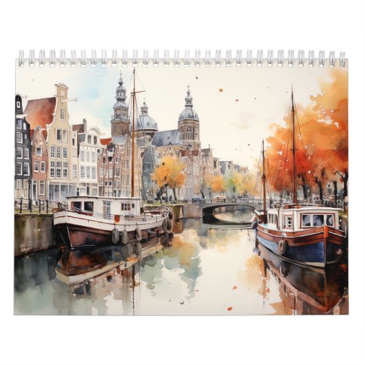 Wanderlust 2025: een op reizen geïnspireerde wandk kalender (Hoes)