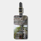 Wanderlust 3 bagagelabel (Voorkant verticaal)