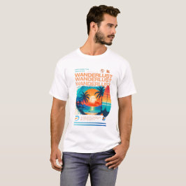 Wanderlust – A Reminder that the World Awaits T-shirt