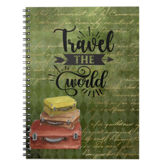 Wanderlust Adventure Journal Notitieboek (Voorkant)