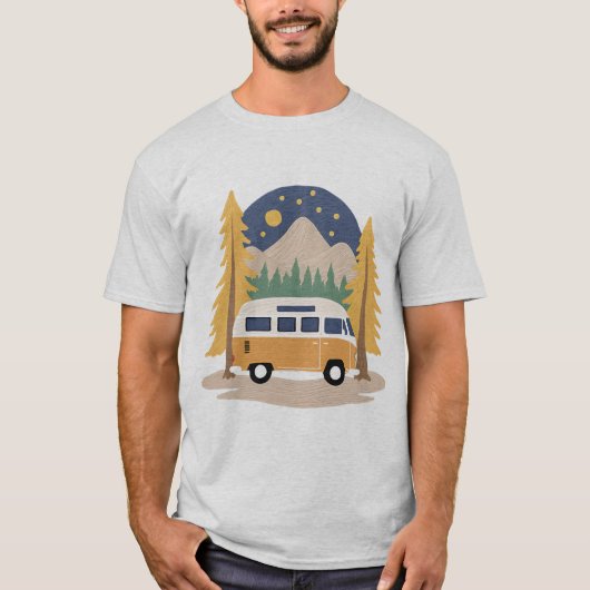 Wanderlust - Avontuur wacht op u T-shirt (Voorkant)