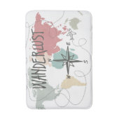 Wanderlust Badmat (Voorkant Verticaal)