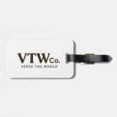 Wanderlust Bag Label Bagagelabel (Achterkant horizontaal)