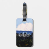 Wanderlust Bagagelabel (Achterkant verticaal)