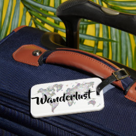 Wanderlust Bagagelabel