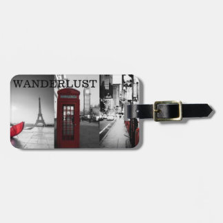 Wanderlust Bagagelabel
