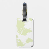 Wanderlust Bagagelabel (Achterkant verticaal)