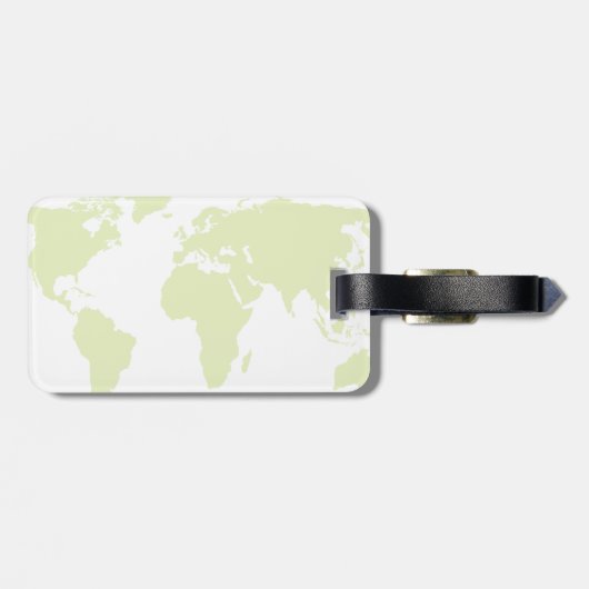 Wanderlust Bagagelabel (Achterkant horizontaal)