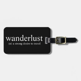 wanderlust bagagelabel