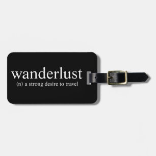 wanderlust bagagelabel