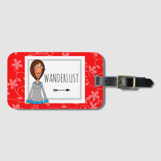 WANDERLUST BAGAGELABEL