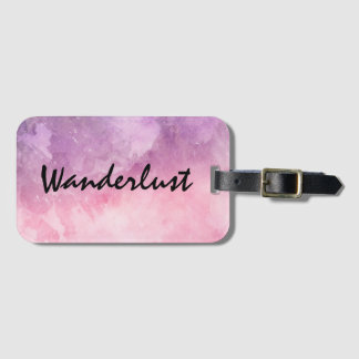 Wanderlust bagagelabel