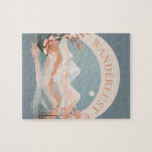 Wanderlust berglandschap legpuzzel (Horizontaal)